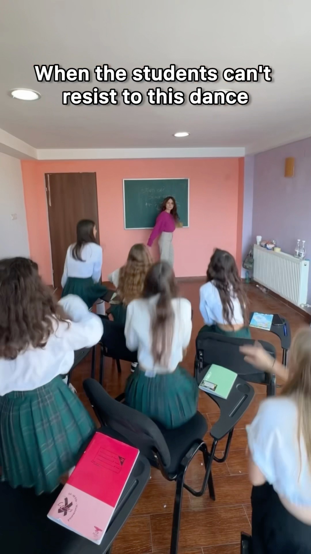 Dancing in class in front of the TEACHER!! ? | Andra Gogan